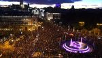 Manifestación en Madrid, Plaza Neptuno
